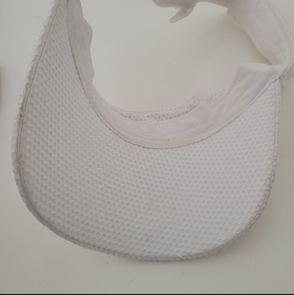 Simrad White Visor Hat Adjustable Tennis/Golf/Running Unisex - Picture 2 of 3